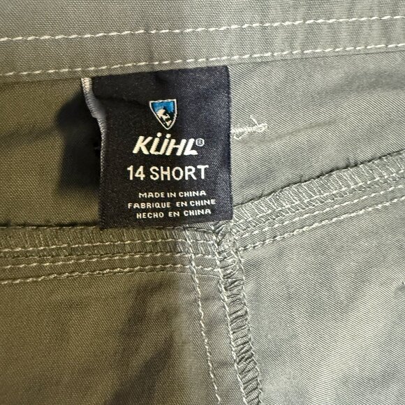 KÜHL Splash Roll-Up Pants Women’s Size 14 Short Green Outdoor Hiking Cargo NWT - Picture 10 of 13